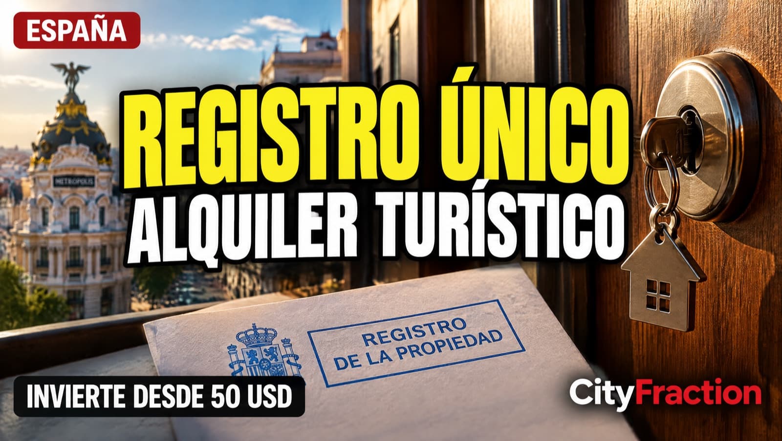 O registro único de aluguéis de curta duração na Espanha