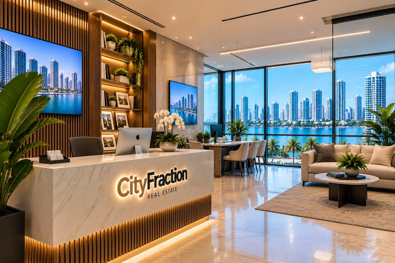 Oficina de CityFraction en Brickell, Miami