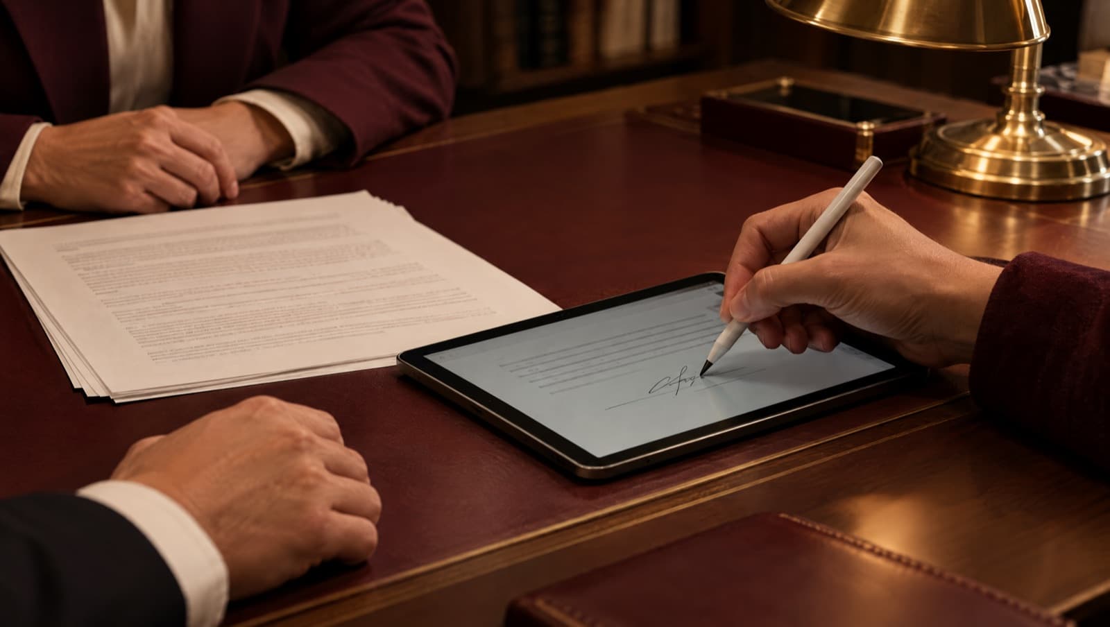Firma electrónica de un contrato